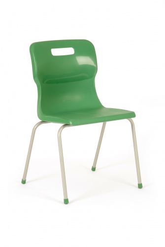 Titan 4 Leg Classroom Chair in Green