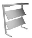 Library Single Sided Display Shelving Starter 750x250x1800h