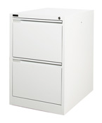 White 2 Drawer Filing Cabinet 470x620x710