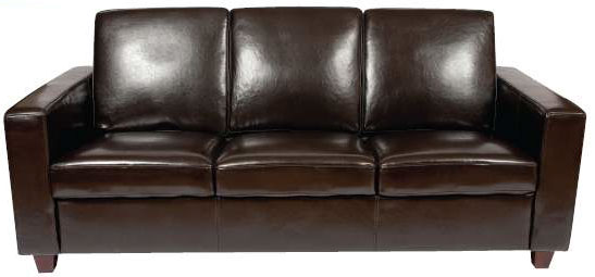 Ainsley 3 seater leather sofa
