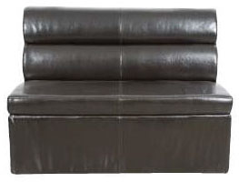 2 seater Modular Leather sofa or banquette seat various colours 