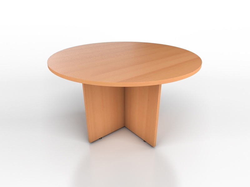 Beech round table 1200 dia 25 mm top