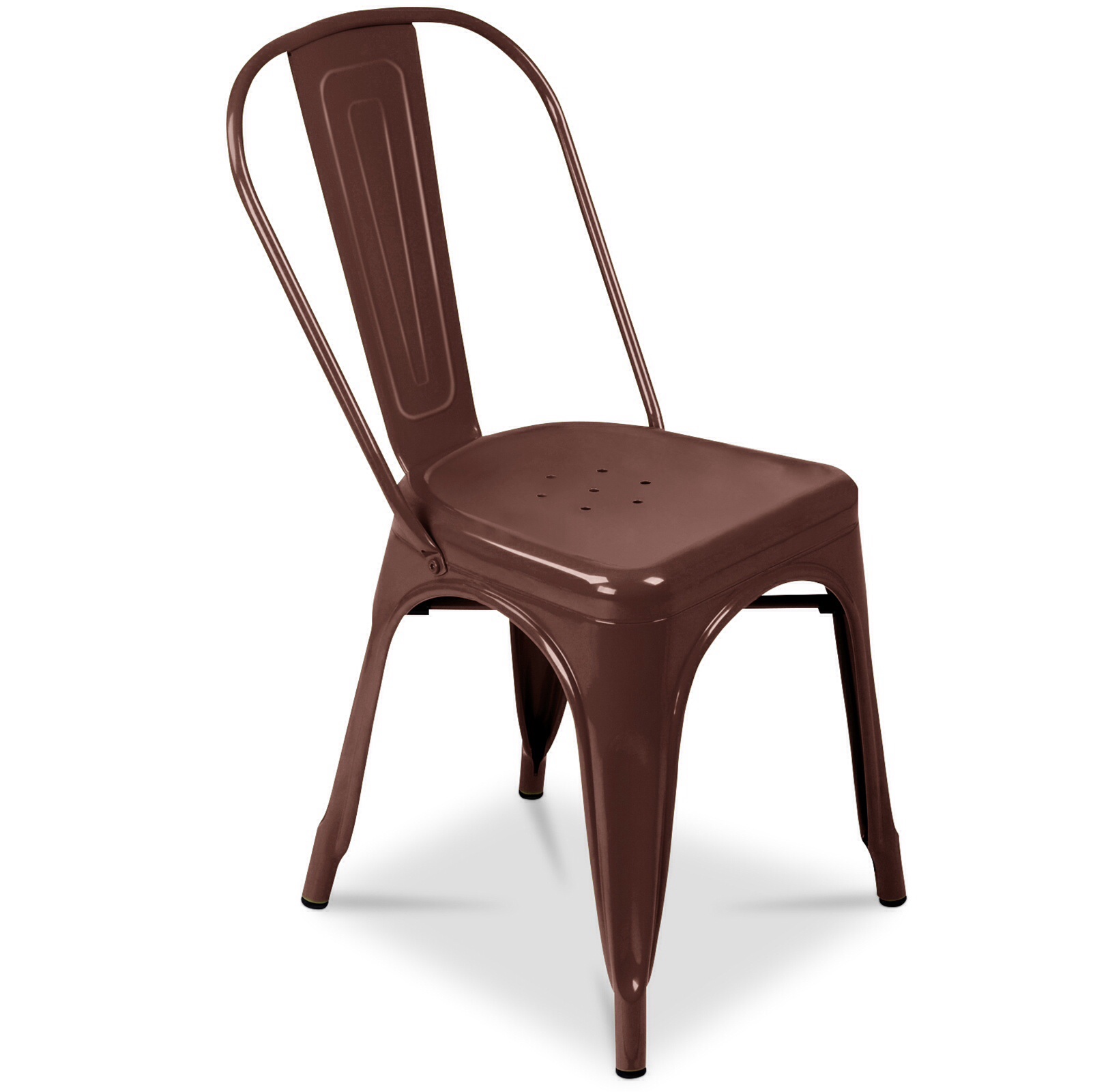 Bistro Retro Chair 450 mm high Chocolate
