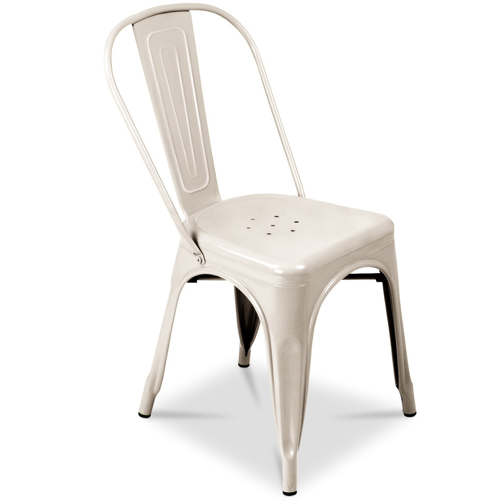 Bistro Retro Chair 450 mm high Cream