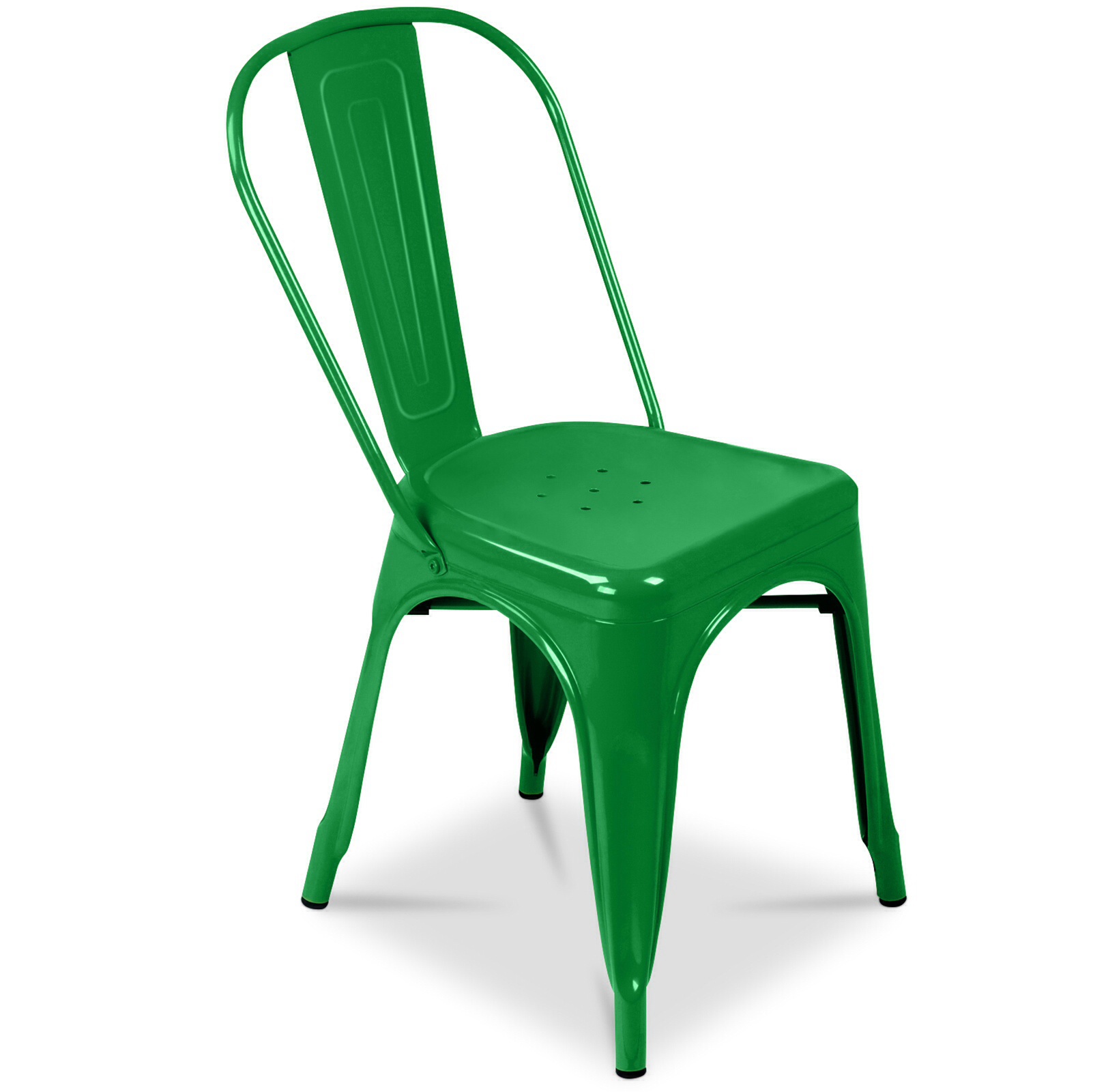 Bistro Retro Chair 450 mm high Green