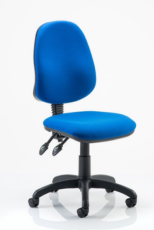 Budget Economy Operators Chair ex stock in Blue , Black ,Charcoal, Wine and Black fabric