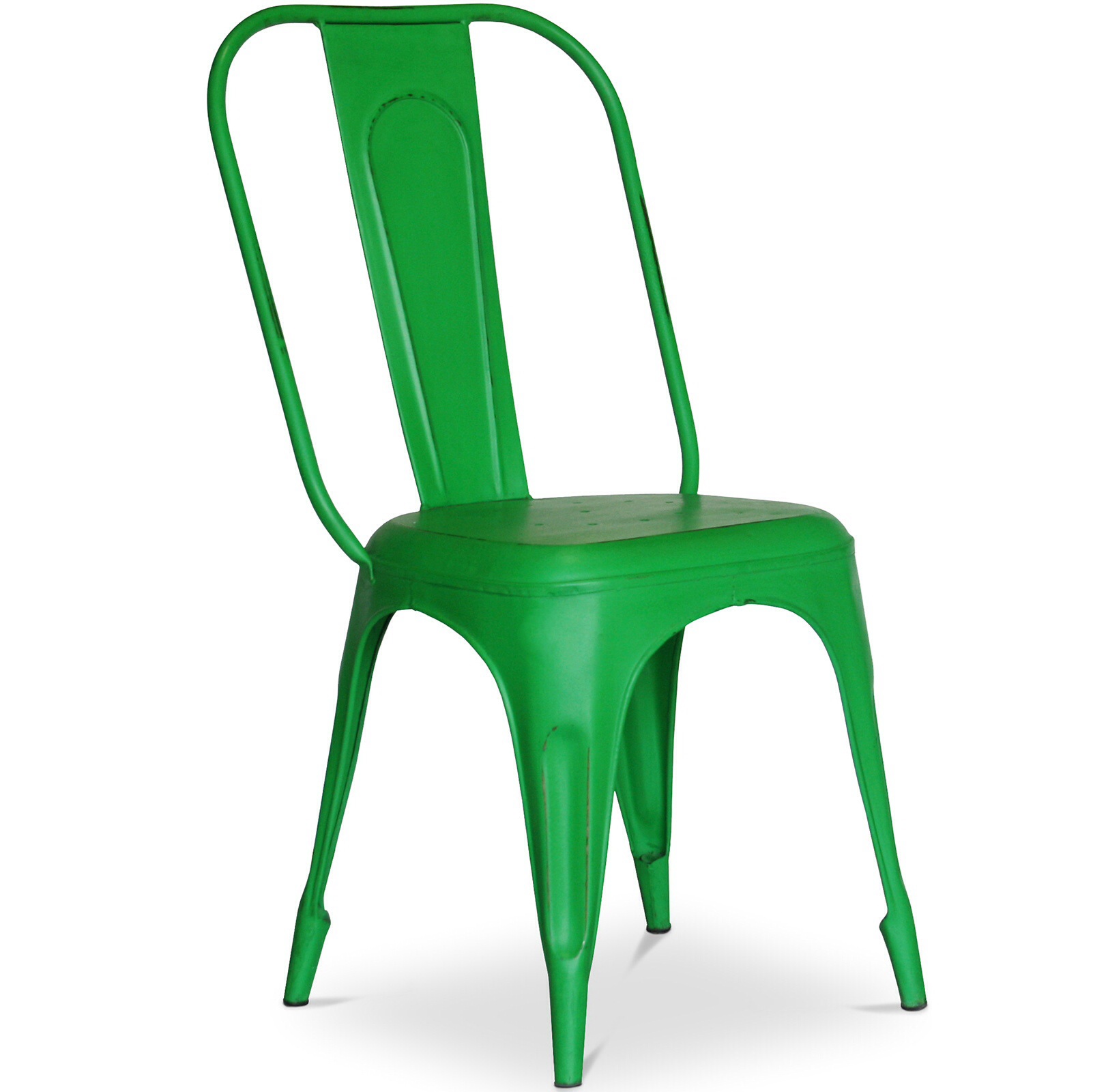 Bistro Retro Chair 450 mm high weathered Green