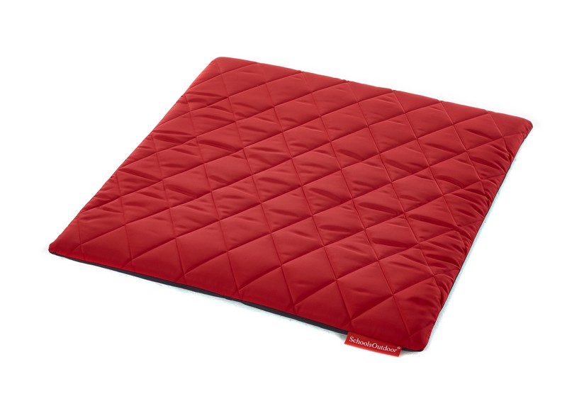 Red Small Quilted Mat
