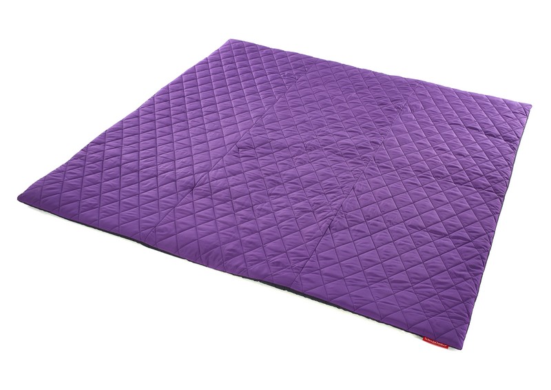 Purple Large Quilted Mat