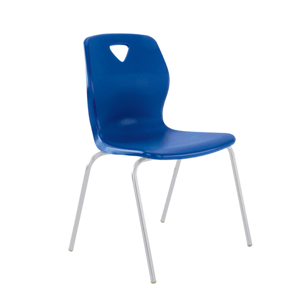 KM P7 classroom chair various colours six heights 