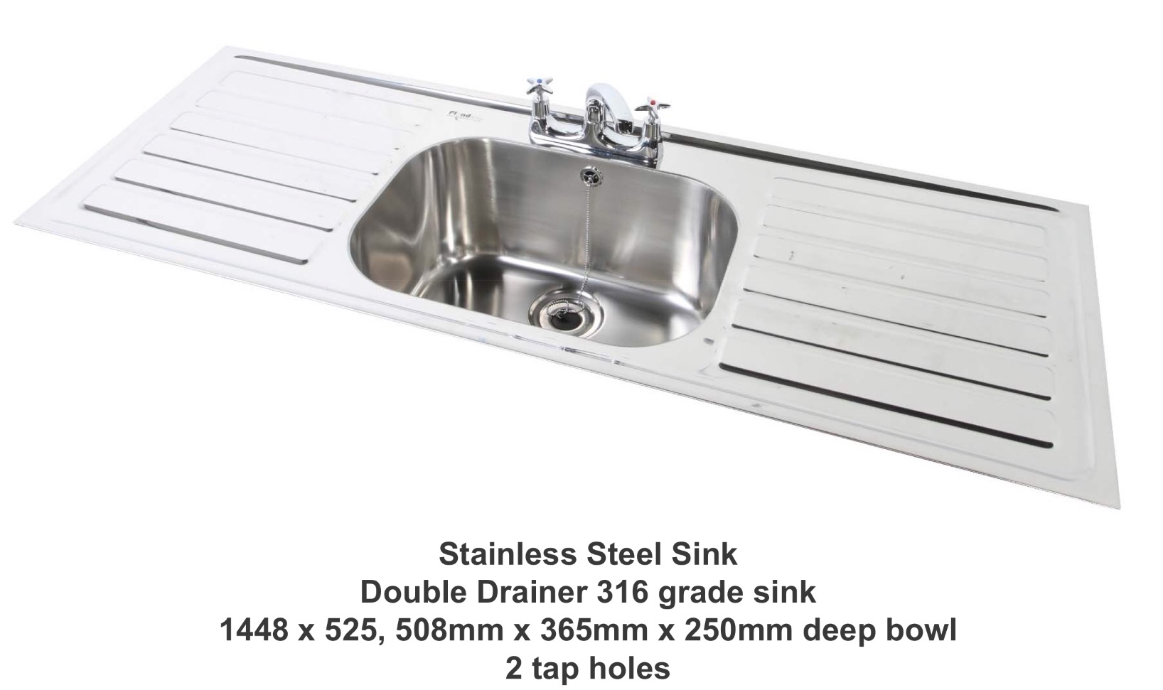 Double drainer Stainless Steel Sink 