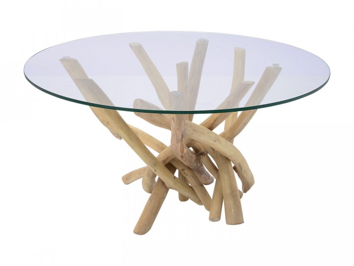 Designer Branch Glass Coffee table 800x600x400h