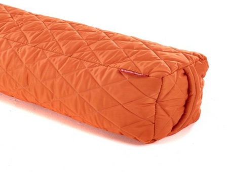 4 Seater Outdoor Quilted Bench Orange