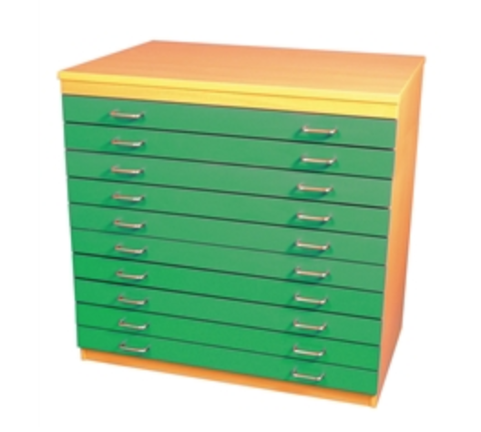 A1 Paper Storage Unit 10 Drawer