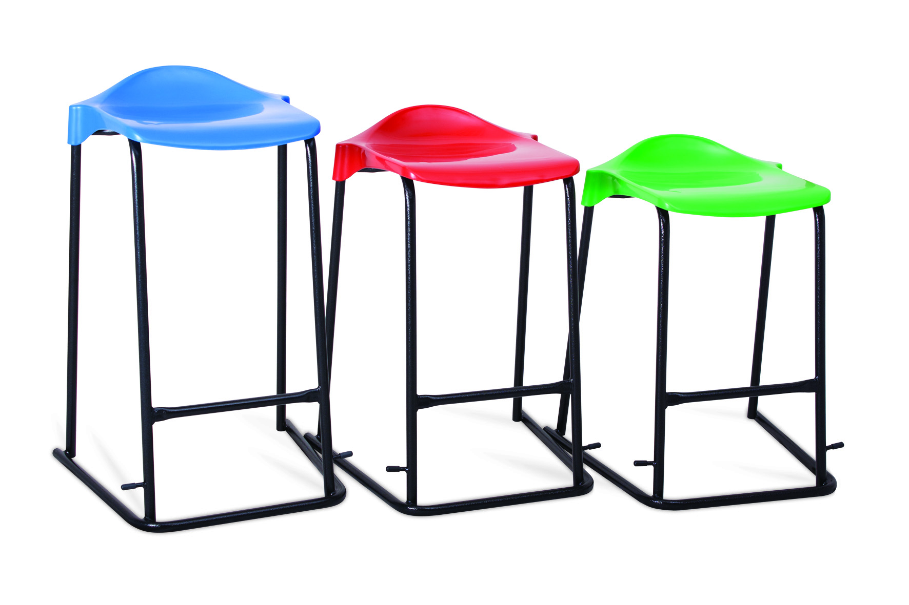 Advanced  skid frame poly stool  445 , 560 , 610 , 685 or 755 mm high