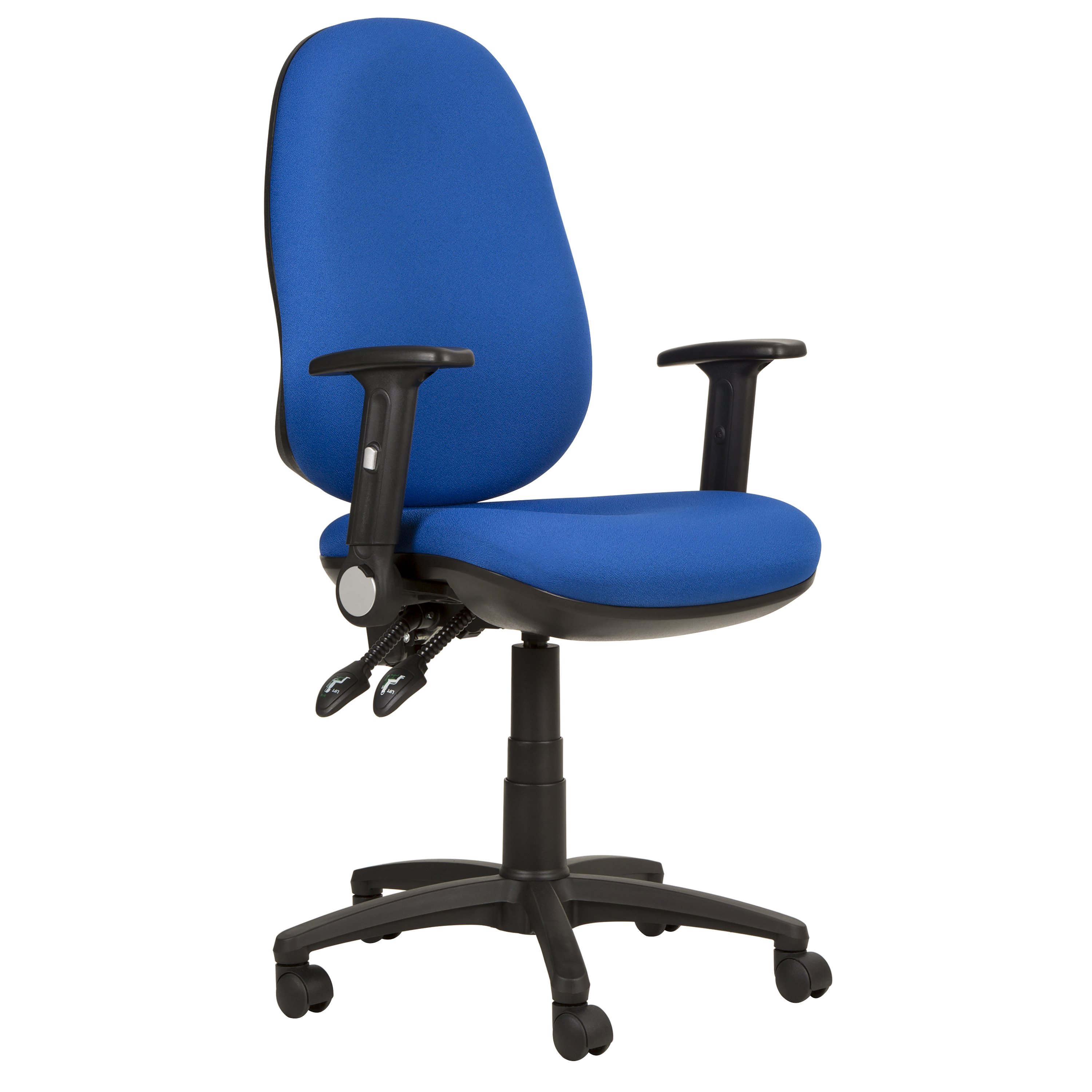 AntiMicrobial Office Chair. Available in all Camira Vita textured vinyl that has been certified. Fixed , adjustable or folding arms available 
