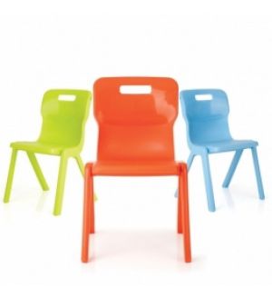 Anti Bacterial Anti Virus Titan multi purpose chair for classrooms , dining , Surgeries , care homes  and waiting  areas  Orange