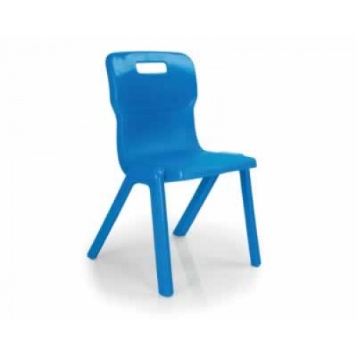 Anti Bacterial Anti Virus Titan multi purpose chair for classrooms , dining , surgeries , care homes and waiting areas Blue 