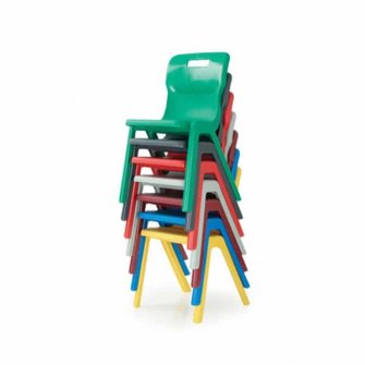 Anti Bacterial Anti Virus Titan multi purpose chair for classrooms , dining , Surgeries , care homes and social and meeting areas lime green