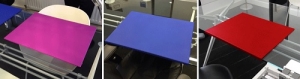 Anti Bacterial Desk Mat Blue