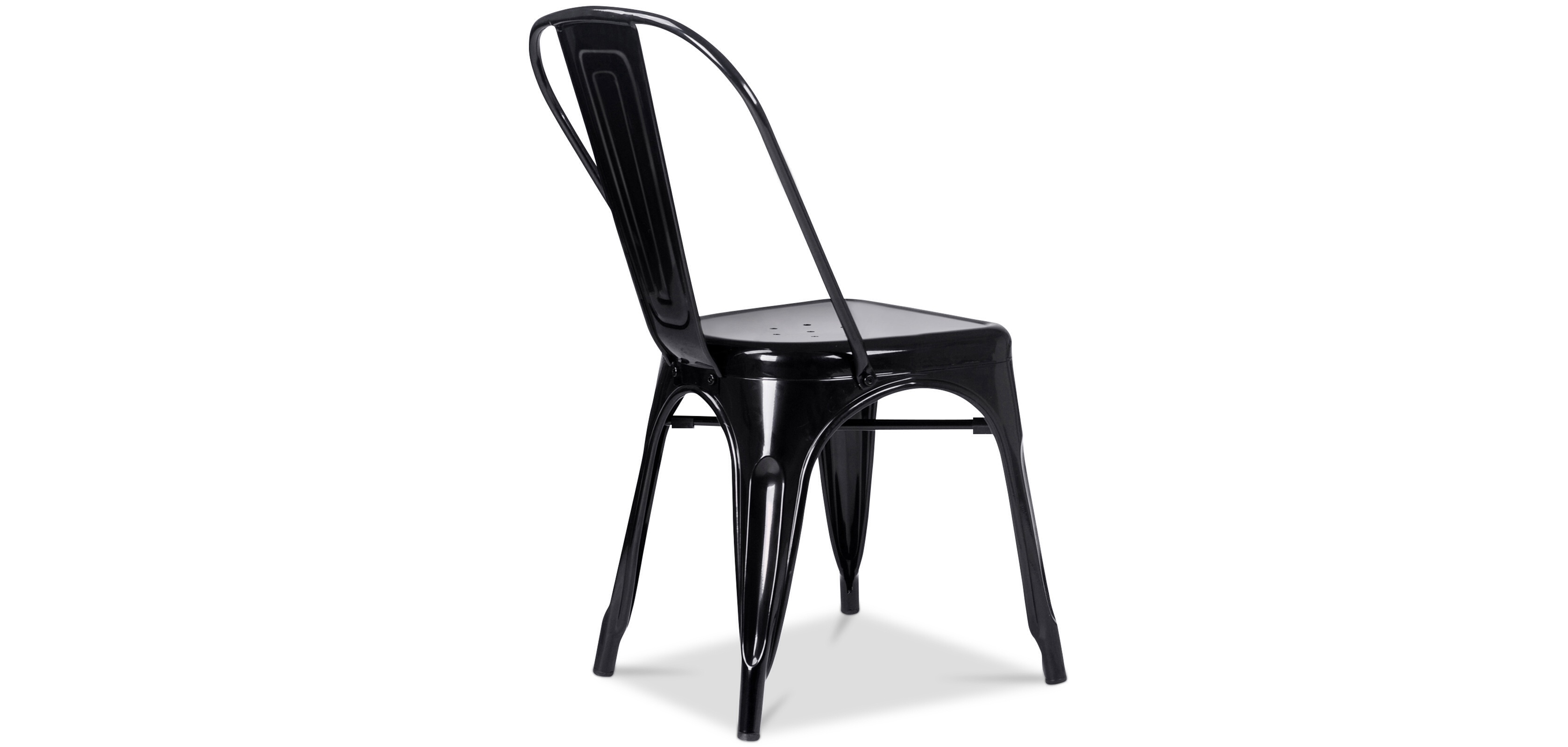 Bistro Retro Chair 450 mm high White 