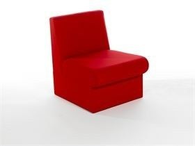 Breakout modular reception seat without arms , with one arm , armchair , 2 or 3 seater sofa , matching table
