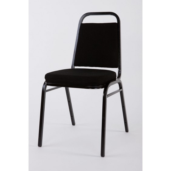 Budget Banquet Economy Stacking Chair Black and Black