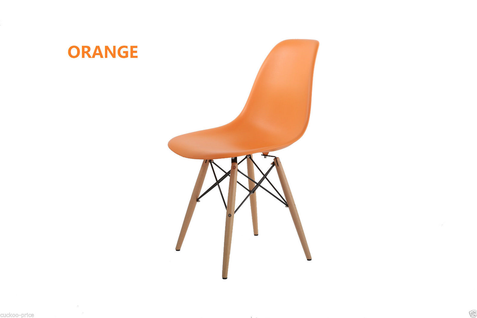 Budget Designer Epsom Designer Orange Dining Chair