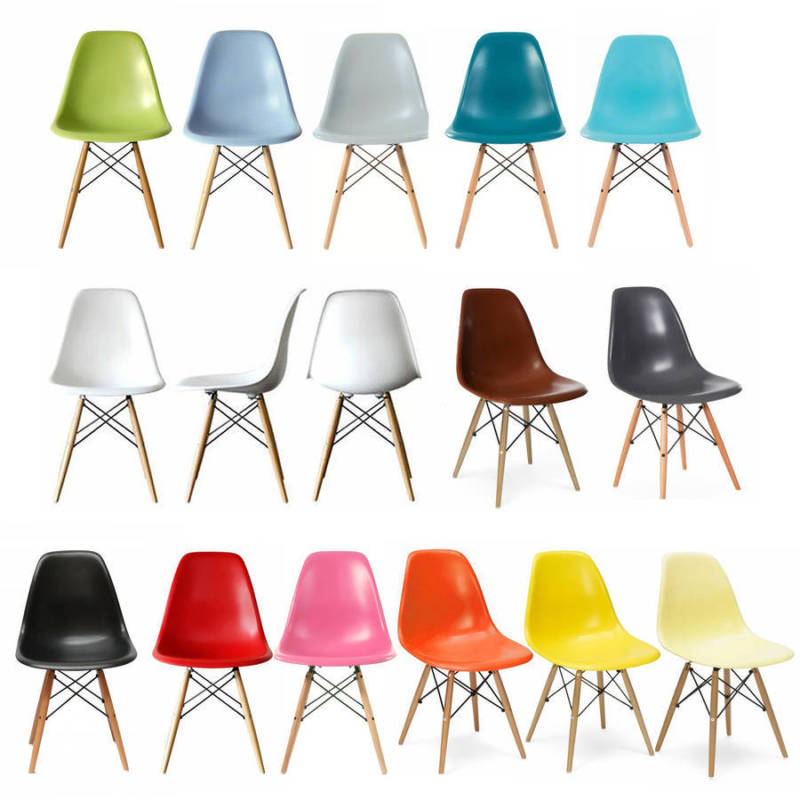 Designer Epsom Purple Grey Inspired Designer  Dining Chair