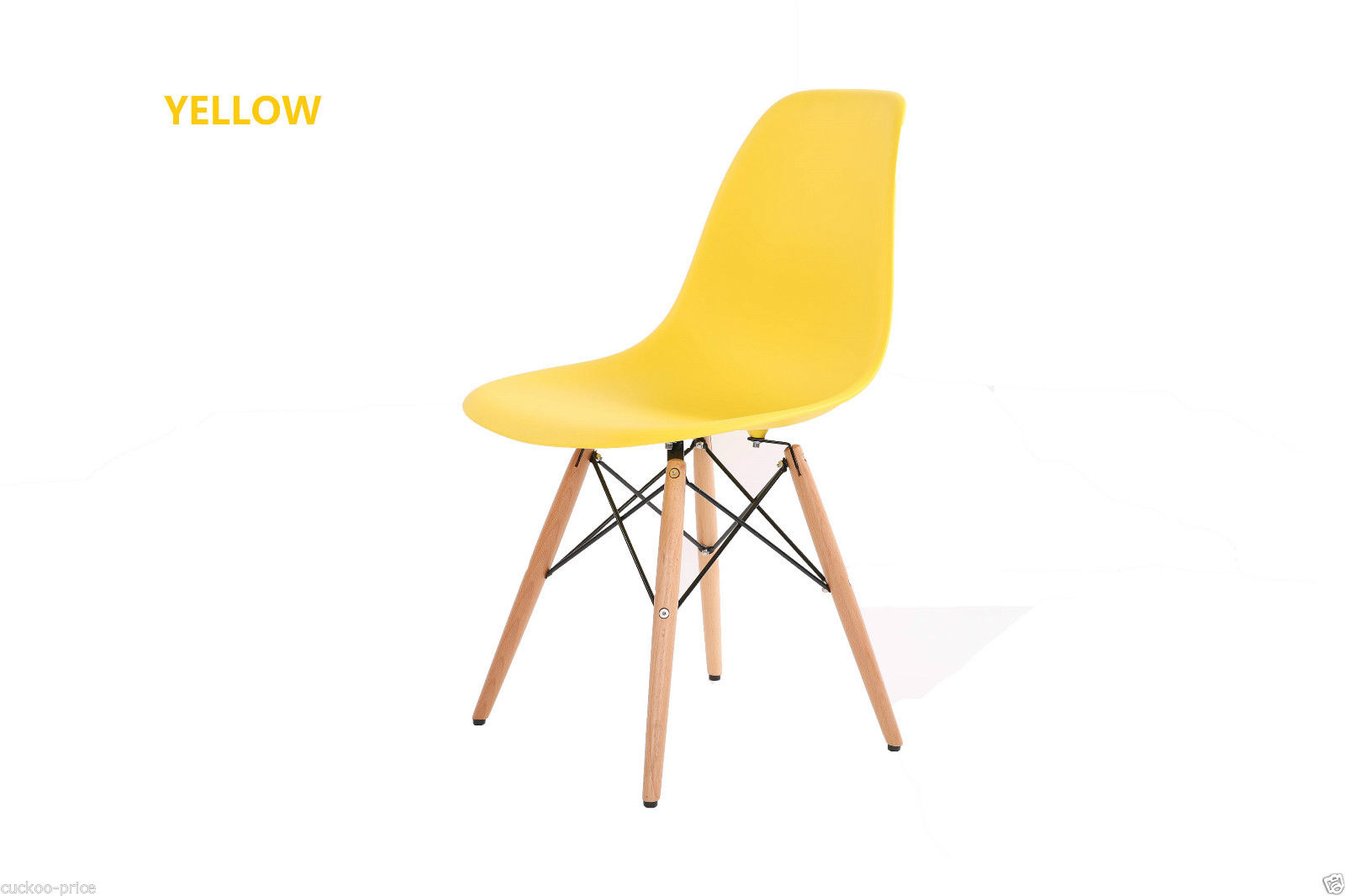Designer Epsom Yellow Inspired Designer  Dining Chair