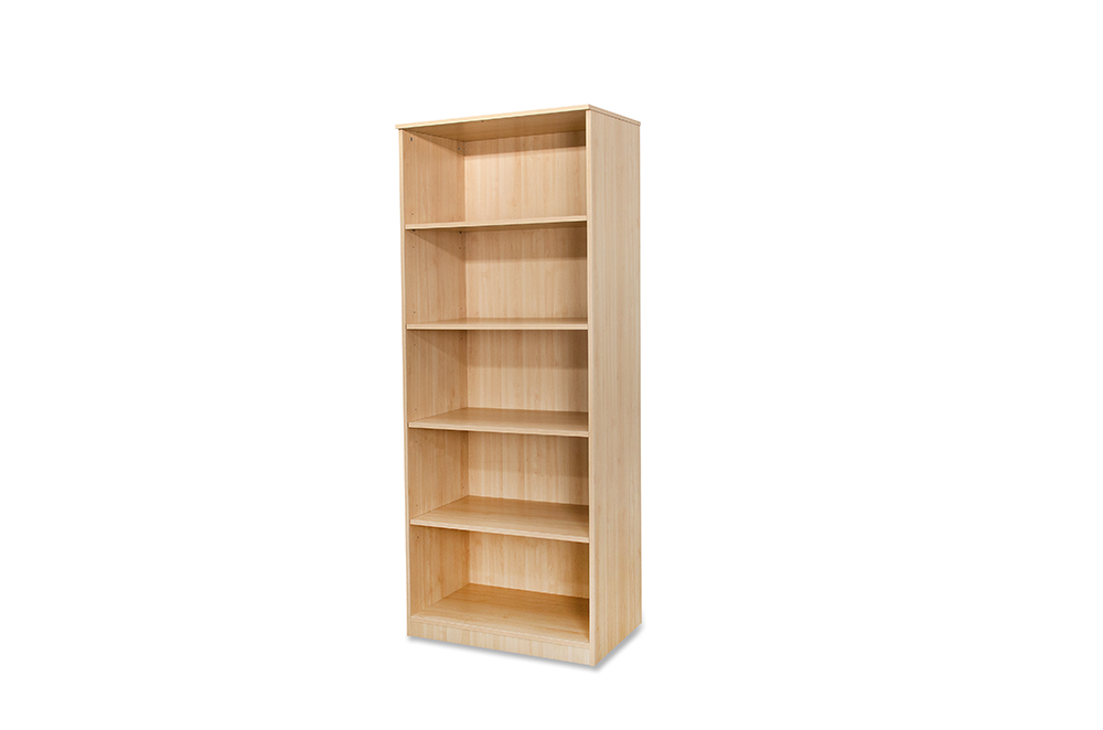 Budget Maple bookcase 2000hx800wx500d