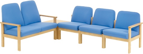 Care medium  2seater with arms  