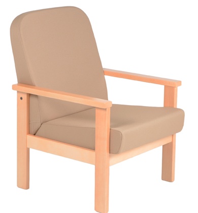 Care medium back armchair