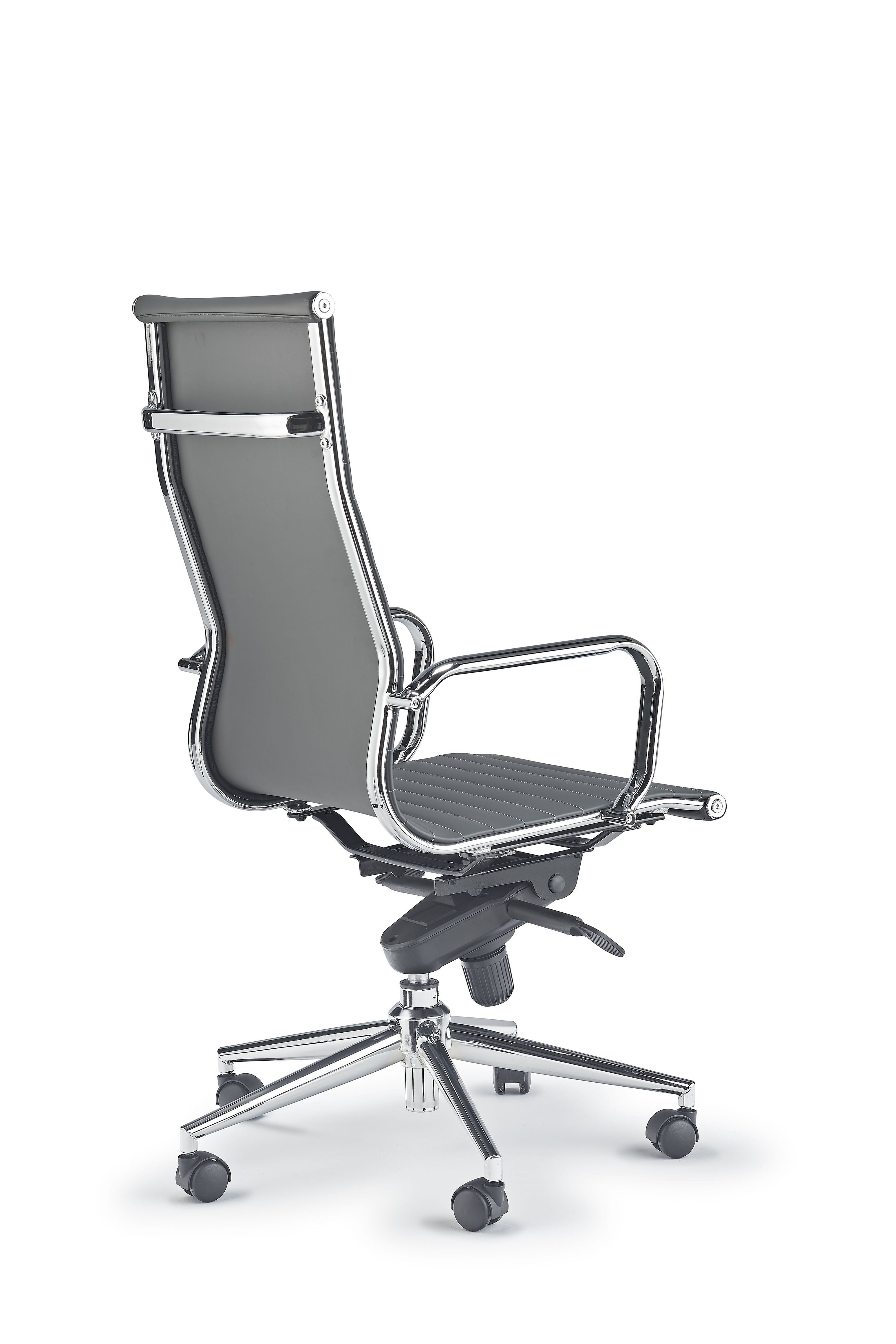 Designer Epsom Classic Style Ribbed  Office Executive Chair High Back White