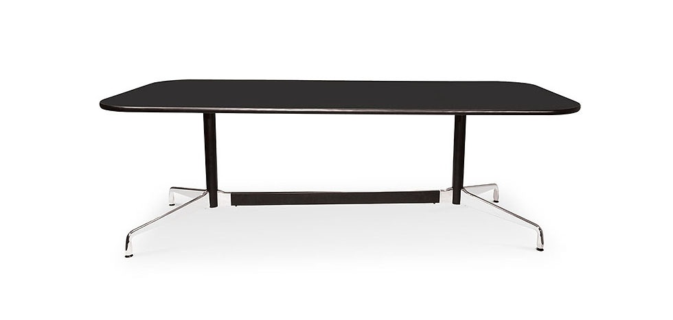 Designer Epsom Rectangular Table 2140 mm x 920 mm  in Black