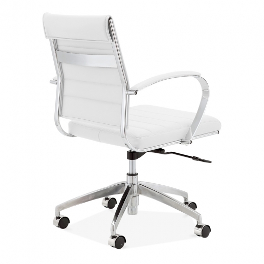Classic Designer Epsom Office  Executive Chair White