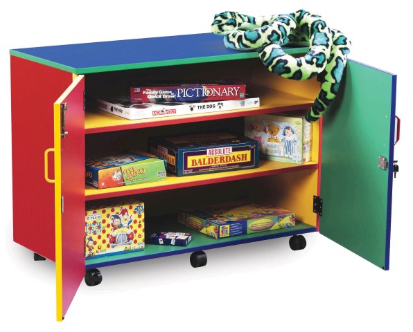 Colour My World cupboard with 2 adjustable shelves