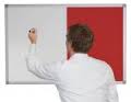 Combination Whiteboards (Standard Magnetic/ Fabric Combination Board) 1200 x 1200