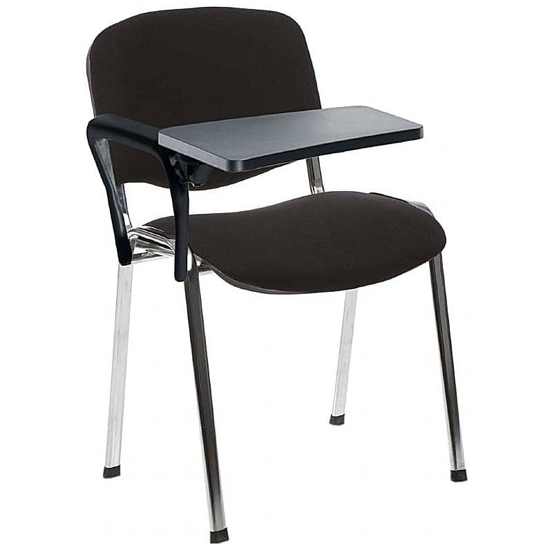 Conference  chair with arms with writing tablet (comes in various colours)
