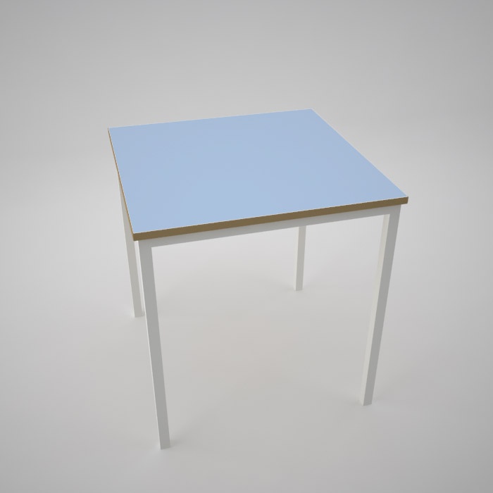 Contemporary colour top table Brilliant Blue