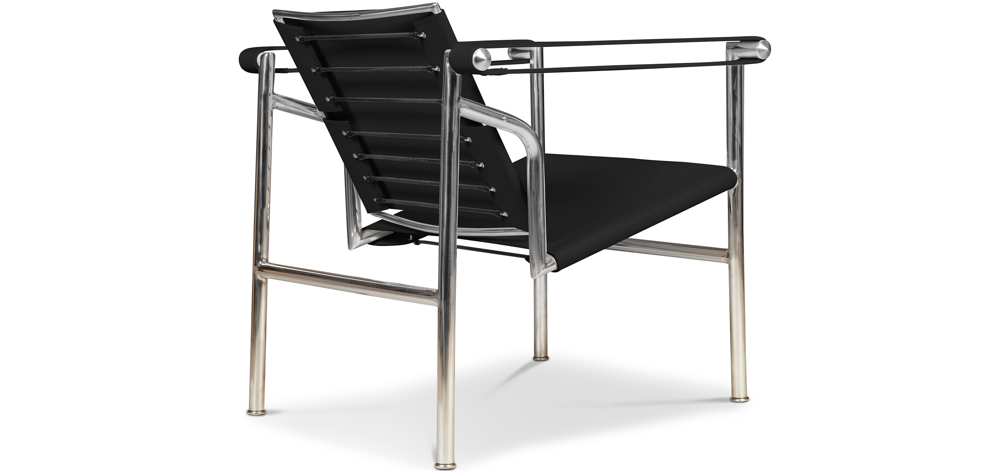 Corbusier Tilt Chair Premium Leather Chocolate