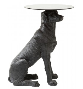 Designer Dog Coffee table polyresin and glass 770x480x630