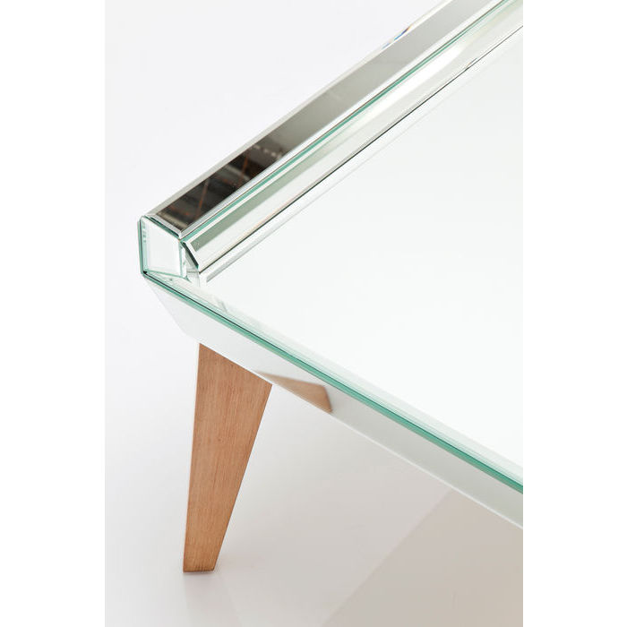 Designer Mirror Coffee Table 1400x700x420h