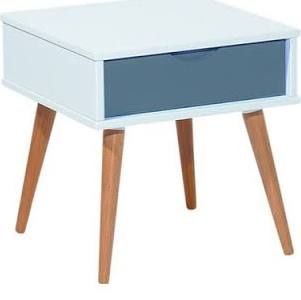 Designer coffee storage table with 1 drawer 400h x 400d x 400w