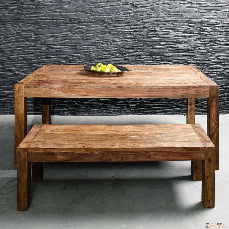 Designer sheesham wood bench1600 X 400 X 450h