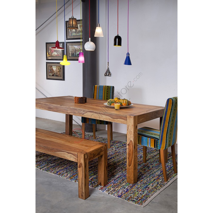 Designer sheesham wood table 1600 X 800 X 750h