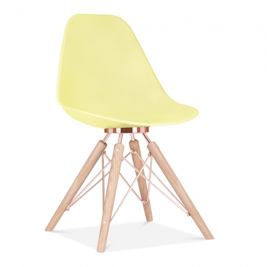 Designer Epsom designer chair pastel lemon