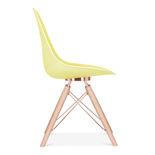 Designer Epsom designer chair pastel lemon