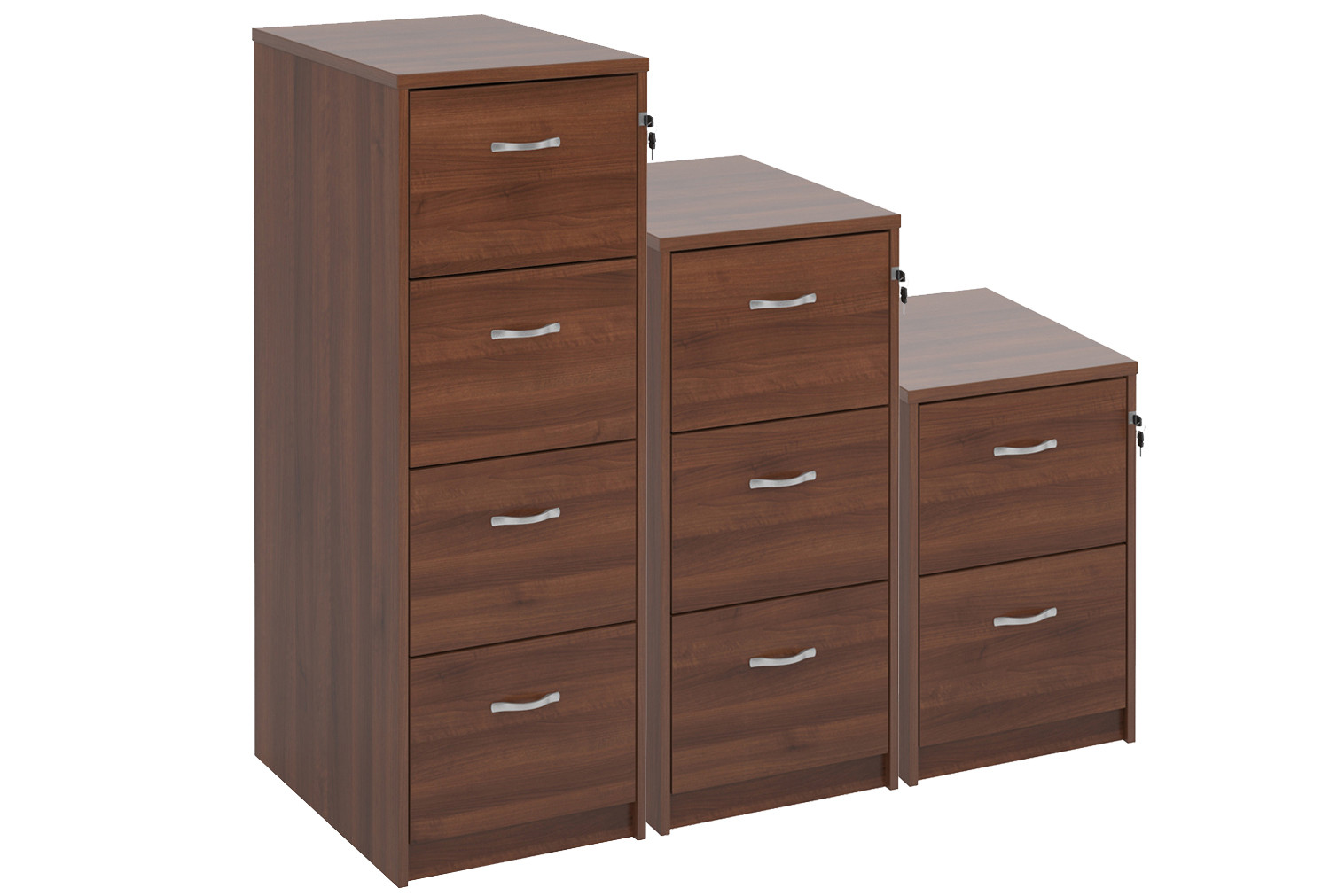 Economy Eros Filing Cabinet 2 , 3 or 4 Drawer - beech , oak , walnut , maple or white MFC 