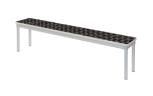 Enviro Bench with Silver Frame